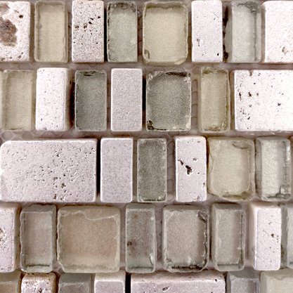 Pastilha em Vidro Mc Stone Silver para Ambientes Internos, Externos e Piscinas - Portinari
