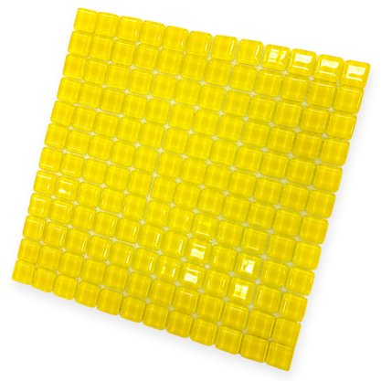 Pastilha em Vidro Pack Iris Canario para Ambientes Internos, Externos e Piscinas - Portinari