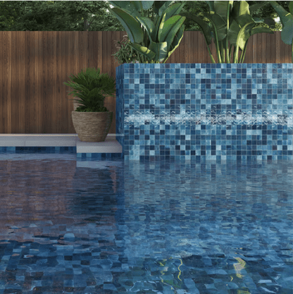 Pastilha para Piscina Noronha Mar Mesh Brilhante - Eliane