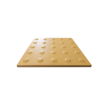 PISO TÁTIL ARQTEC STOP AMARELO - ELIANE - 24,5X24,5 - CLASSE A