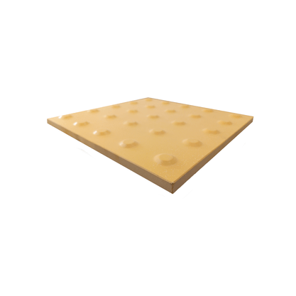 PISO TÁTIL ARQTEC STOP AMARELO - ELIANE - 24,5X24,5 - CLASSE A