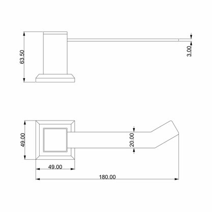 Porta Papel go5050 Hig Gold - Ducon
