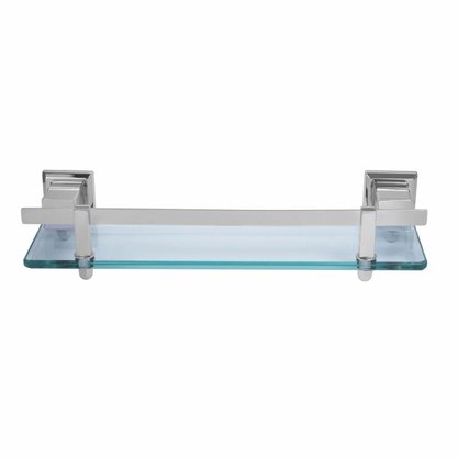Porta Shampoo com Vidro incolor Inox pr4011 - Ducon