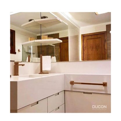Porta Toalha De Banho Inox Square SQ12430 Rose Gold - Ducon