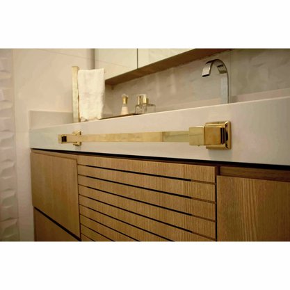 Porta Toalha Dourado go5030 - Ducon