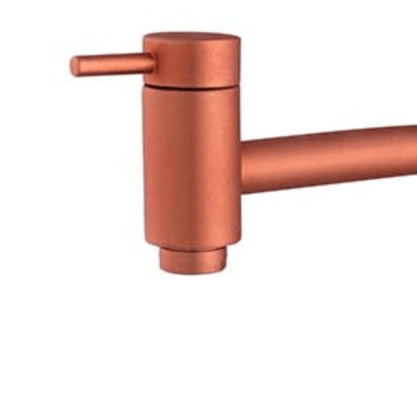 RAINHA 81063 C65 TORNEIRA LAVATÓRIO NOBRE 1/4 VOLTA BANCADA ROSE FOSCO