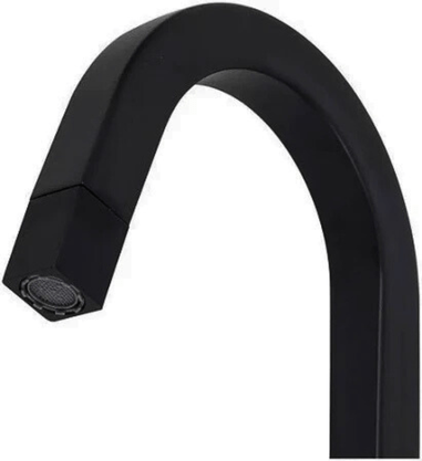 RAINHA 91073 TORNEIRA LAVATÓRIO LINK QUADRADA CM 1/4 VOLTA BLACK FOSCO