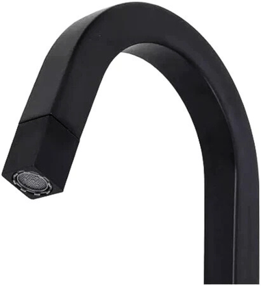 RAINHA 91074 TORNEIRA LAVATÓRIO LINK QUADRADA CM 1/4 VOLTA BLACK FOSCO