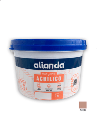 Rejuntamento Acrílico Bicomponente Avelã Plus - Alianda