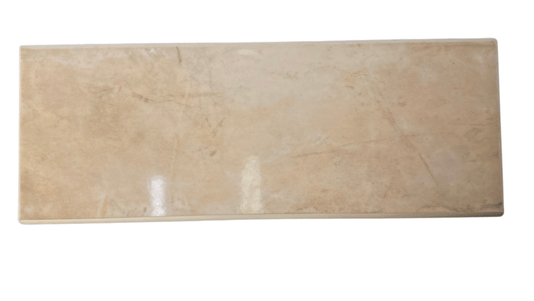 RODAPÉ CERÂMICO ASSIRA MARFIM - ELIANE - CLASSE A - 7,5X20