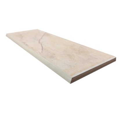 RODAPÉ CERÂMICO ASSIRIA MARFIM - ELIANE - CLASSE A - 7X20
