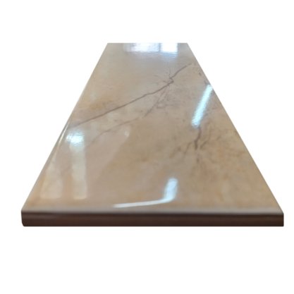 RODAPÉ CERÂMICO ASSIRIA MARFIM - ELIANE - CLASSE A - 7X20