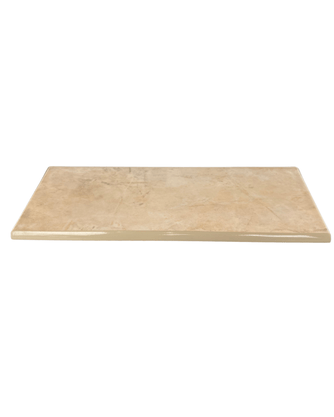RODAPÉ CERÂMICO ASSIRA MARFIM - ELIANE - CLASSE A - 7,5X20