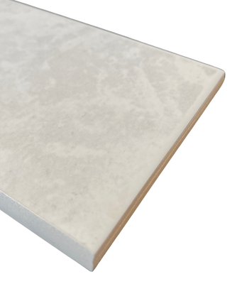 RODAPE CERÂMICO ATLANTA BIANCO  - ELIANE - CLASSE A - 7,5X20