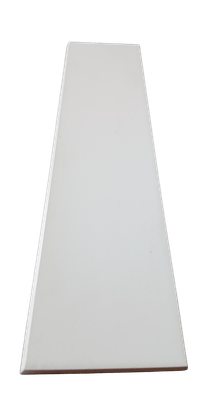 RODAPÉ CERAMICO CAMBURI BRANCO - ELIANE - 7,5 X 30,7 CM