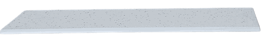 RODAPE CERÂMICO CARGO PLUS AD WHITE - ELIANE - CLASSE A - 7,5X31