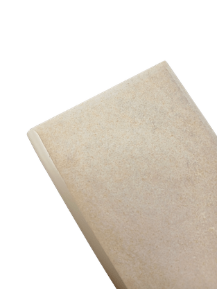 RODAPE CERÂMICO DELMAR BEIGE - ELIANE - CLASSE A - 7,5X30,7
