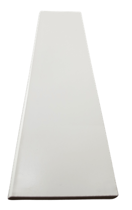RODAPE CERÂMICO DIAMANTE BRANCO AC - ELIANE - CLASSE A - 8 X 32,5