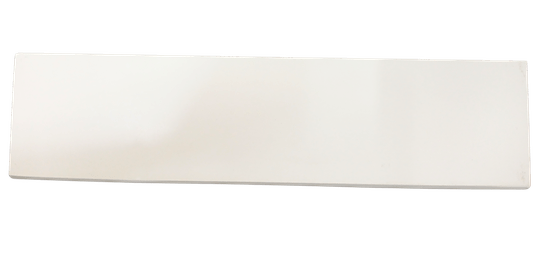 RODAPE CERÂMICO DIAMANTE BRANCO AC - ELIANE - CLASSE A - 8 X 32,5