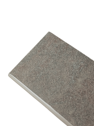 RODAPE CERÂMICO ESCURO HARD - ELIANE - CLASSE A - 8,5 X 45