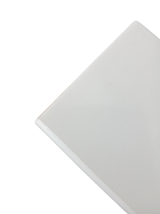 RODAPE CERÂMICO FORMA SLIM BRANCO - ELIANE - CLASSE A - 7,5X31