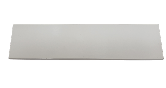 RODAPE CERÂMICO FORMA SLIM BRANCO - ELIANE - CLASSE A - 7,5X31