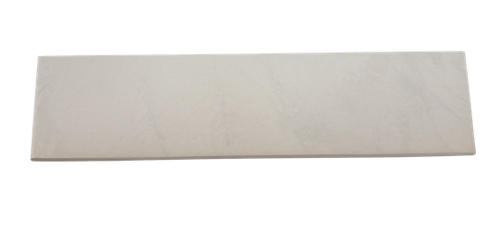 RODAPE CERÂMICO MITRA WHITE  - ELIANE - CLASSE A - 8,1X33,5