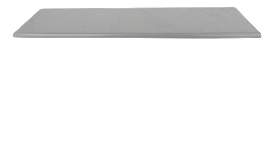 RODAPE CERÂMICO MITRA WHITE  - ELIANE - CLASSE A - 8,1X33,5