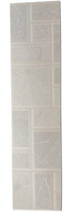 RODAPÉ CERÂMICO PASSEIO GREY - ELIANE - 7,5 X 30,7 CM -