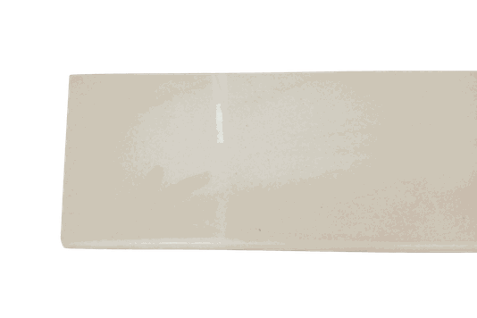 RODAPE CERÂMICO  POLIDO BEGE - ELIANE - CLASSE C - 8,5 X 80