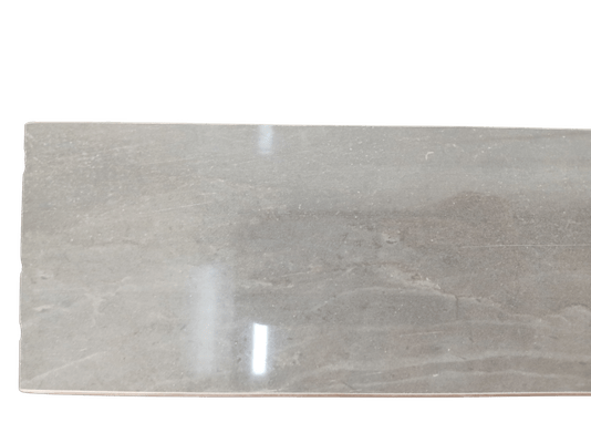 RODAPE CERÂMICO POLIDO CINZA ESCURO - ELIANE - CLASSE C - 9,5x100