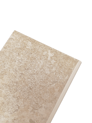 RODAPE CERÂMICO VILLA TERME CREMA RA NA/45 - ELIANE - CLASSE A - 8,5 X 45