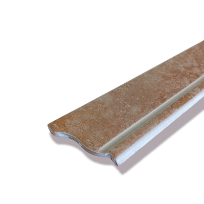 RODAPÉ CERÂMICO NATURA ARGILA - CEUSA - 9 X 41 CENTÍMETROS