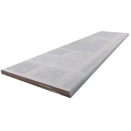 RODAPÉ CERÂMICO PASSEIO GREY - ELIANE - 7,5 X 30,7 CM -