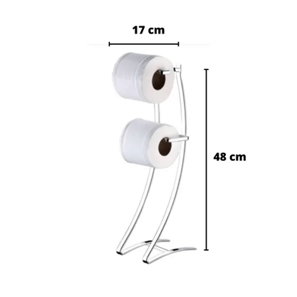 SUPORTE 1030 DE CHAO PARA PAPEL CROMADO DUPLO - FUTURE -