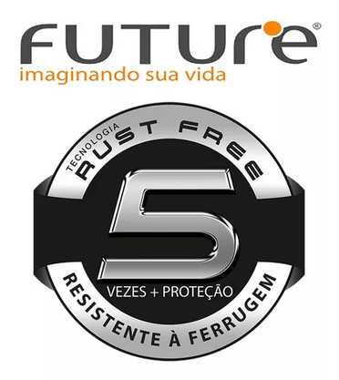 SUPORTE 1030 DE CHAO PARA PAPEL CROMADO DUPLO - FUTURE -