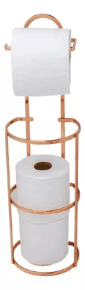 SUPORTE 1609RG PARA PAPEL ROSE GOLD  - FUTURE - PARA BANHEIRO