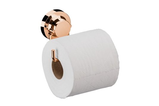 SUPORTE 4055RG PARA PAPEL COM VENTOSA ROSE GOLD - FUTURE