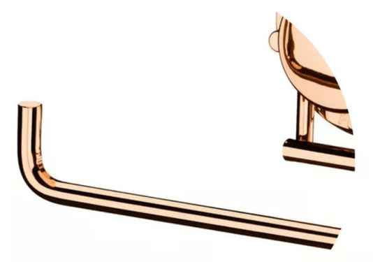 SUPORTE 4055RG PARA PAPEL COM VENTOSA ROSE GOLD - FUTURE