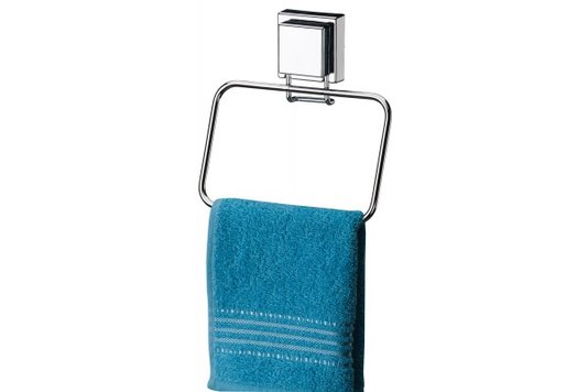 TOALHEIRO 7007 ARGOLA COM VENTOSA INOX - FUTURE - 18CM