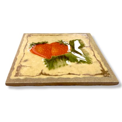 Listelo Cerâmico Rustico Morango Fdo 4153 - Ceusa