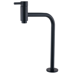 RAINHA 91065 C65 TORNEIRA LAVATÓRIO NOBRE 27CM BANC.PRETO FOSCO