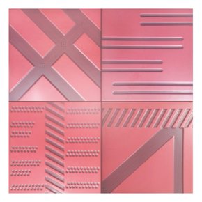 Kit Porcelanato Sinergia Fogo Com 4 Unidades - Ceusa