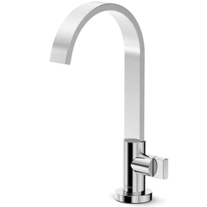 ROCA TORNEIRA LAVATORIO MESA BICA ALTA FLOW CROMADO - CELITE