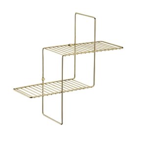 NICHO DECORATIVO/SUPORTE PARA OBJETOS 1903DD GOLD - FUTURE