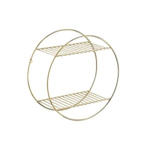 NICHO DECORATIVO/SUPORTE PARA OBJETOS GOLD 1901DD - FUTURE