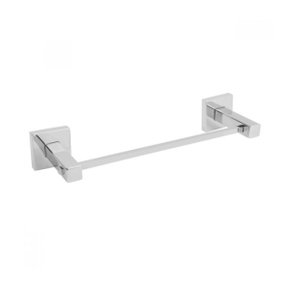 Porta Toalha De Rosto Inox Square SQ12040 Cromo - Ducon