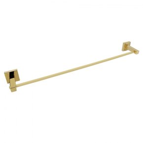 Porta Toalha De Banho Inox Square SQ12130 Gold - Ducon