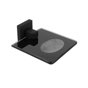 Saboneteira Inox Square SQ12520 Preto - Ducon