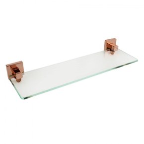 Porta Shampoo Inox Square SQ12415 Rose Gold - Ducon